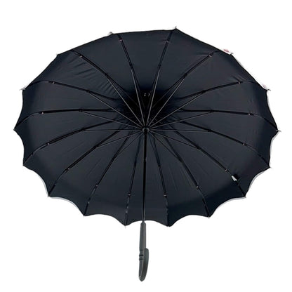 Polka Dot Pagoda Umbrella in Pink