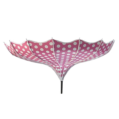 Polka Dot Pagoda Umbrella Light in Pink