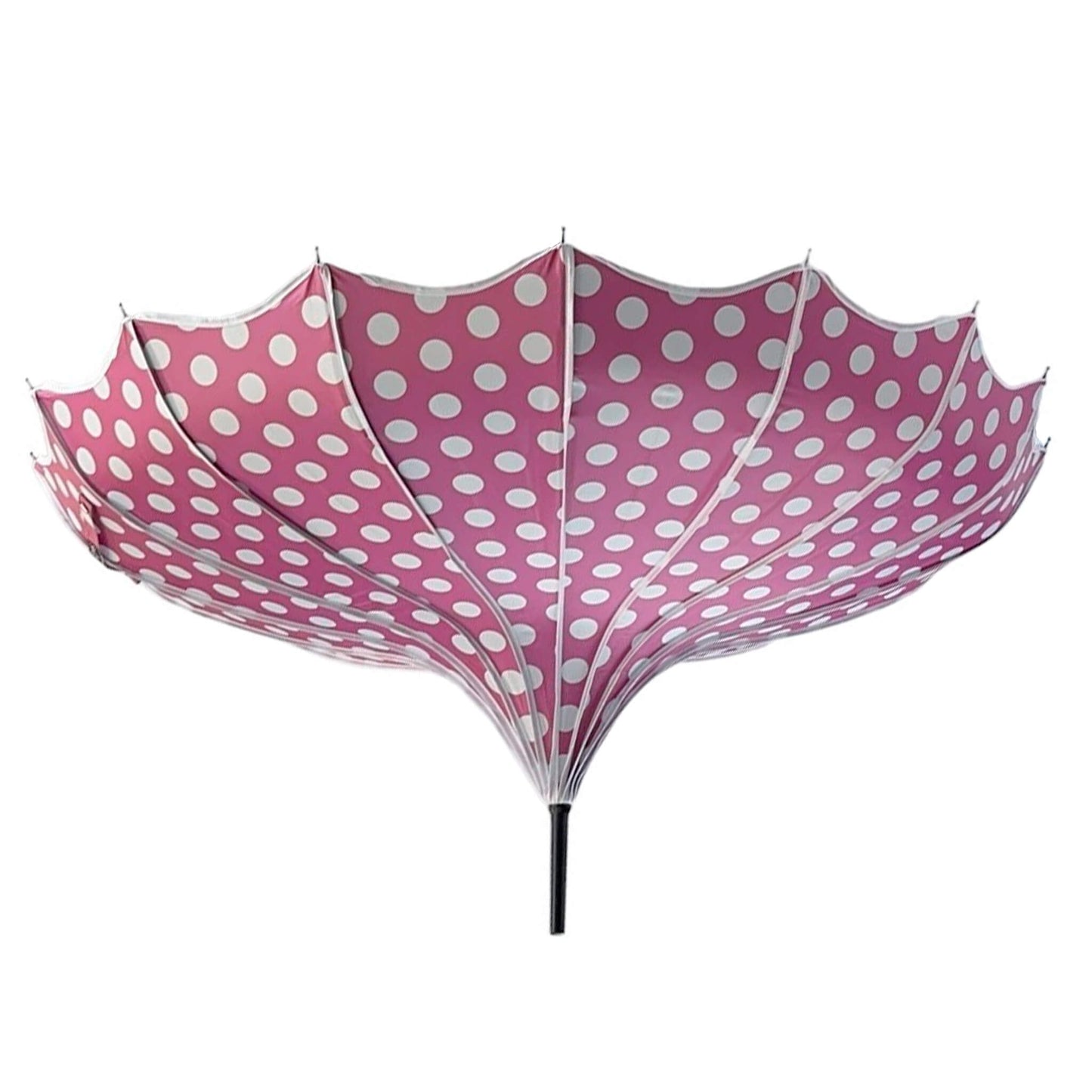 Polka Dot Pagoda Umbrella Light in Pink
