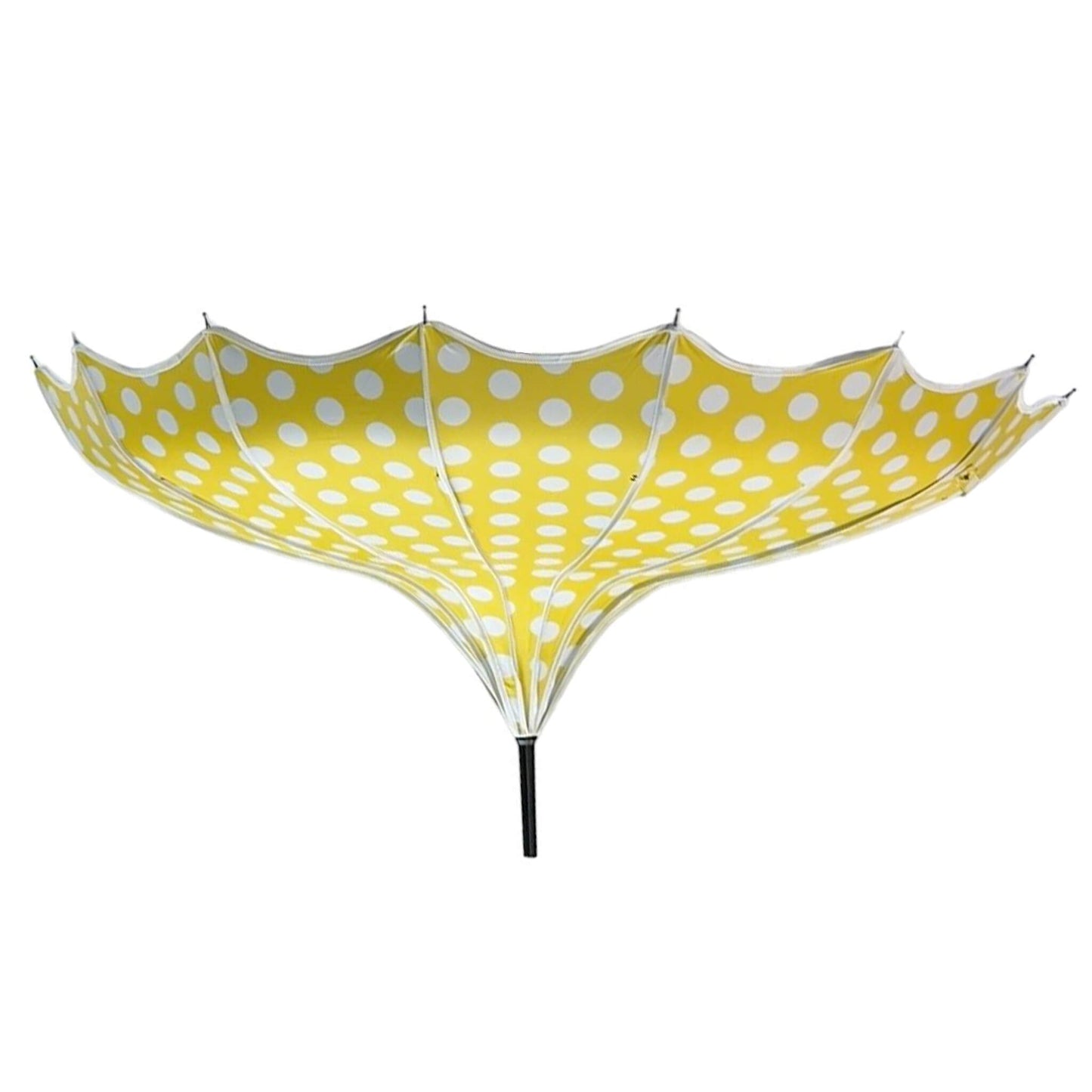Polka Dot Pagoda Umbrella Light in Yellow