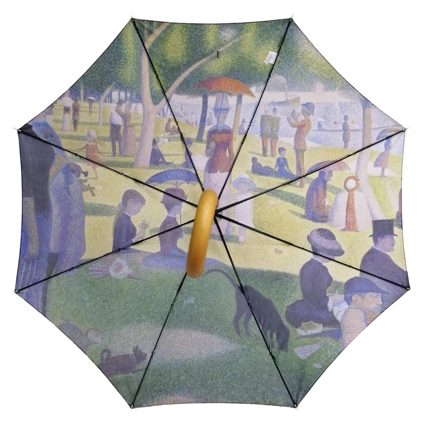 Storm King Art Umbrella Featuring Seurat "La Grande Jatte" Design