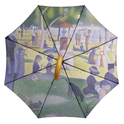Storm King Art Umbrella Featuring Seurat "La Grande Jatte" Design