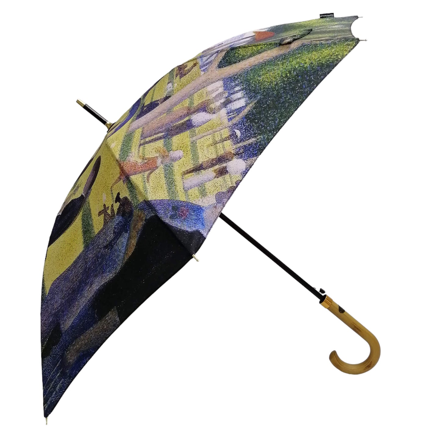 Storm King Art Umbrella Featuring Seurat "La Grande Jatte" Design
