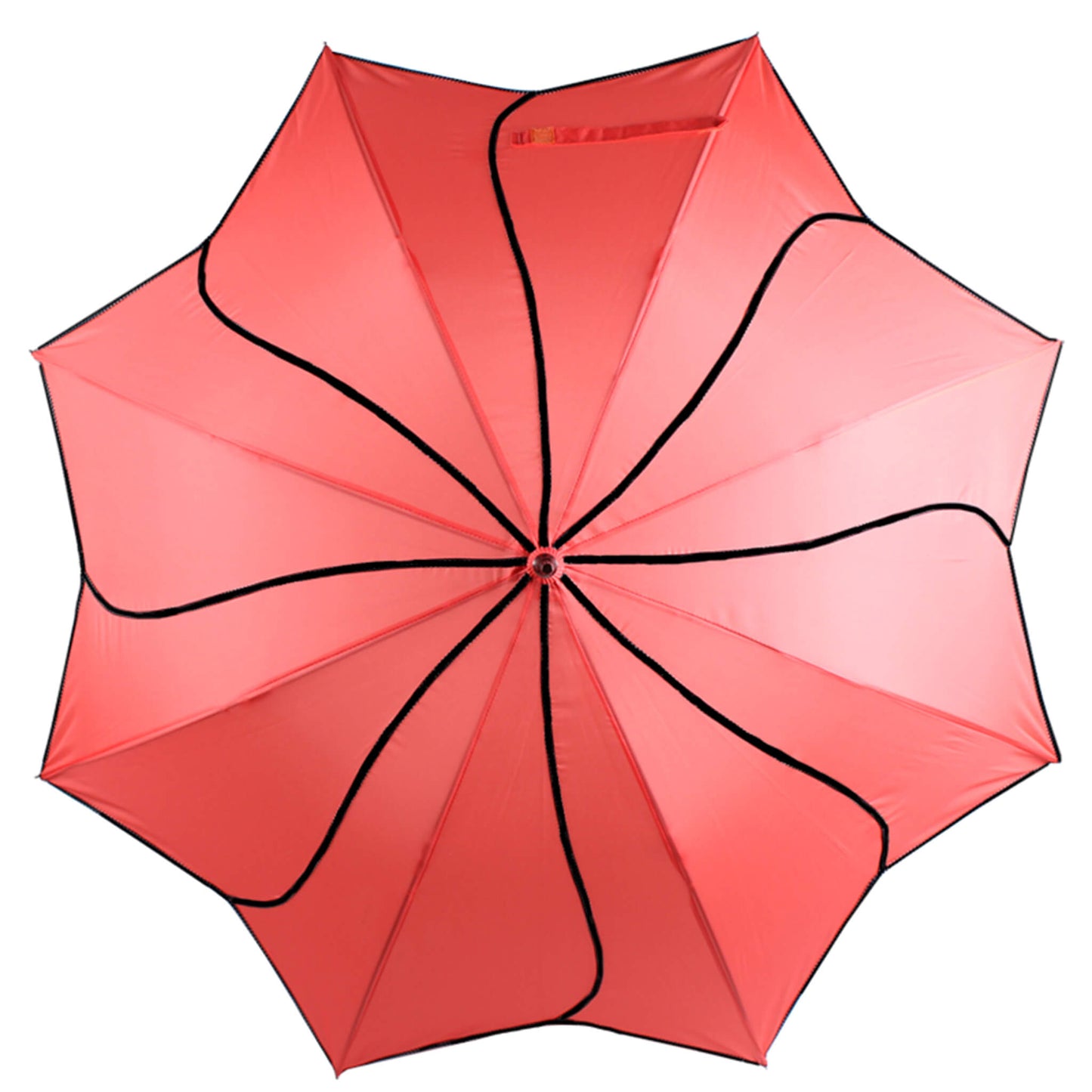 Swirl Umbrella in Coral