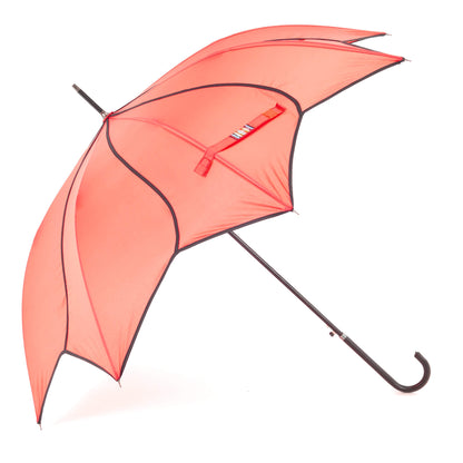 Swirl Umbrella in Coral