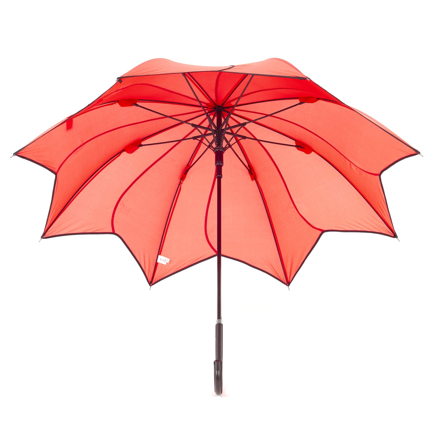 Swirl Umbrella in Coral