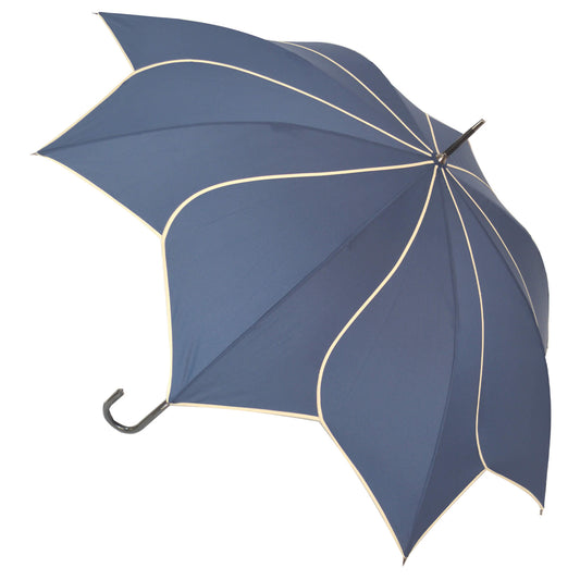 Swirl Umbrella in Navy