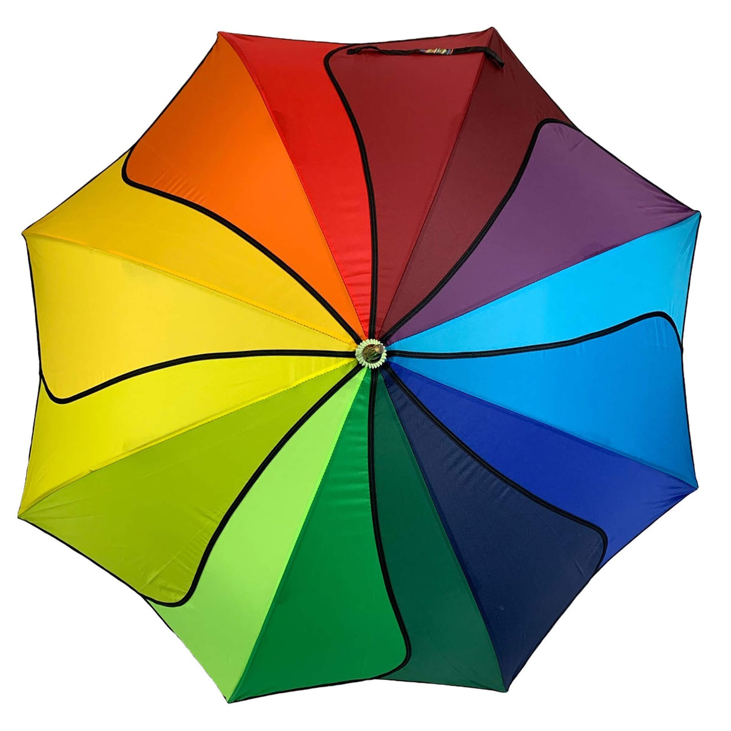 Swirl Umbrella in Rainbow