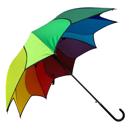 Swirl Umbrella in Rainbow