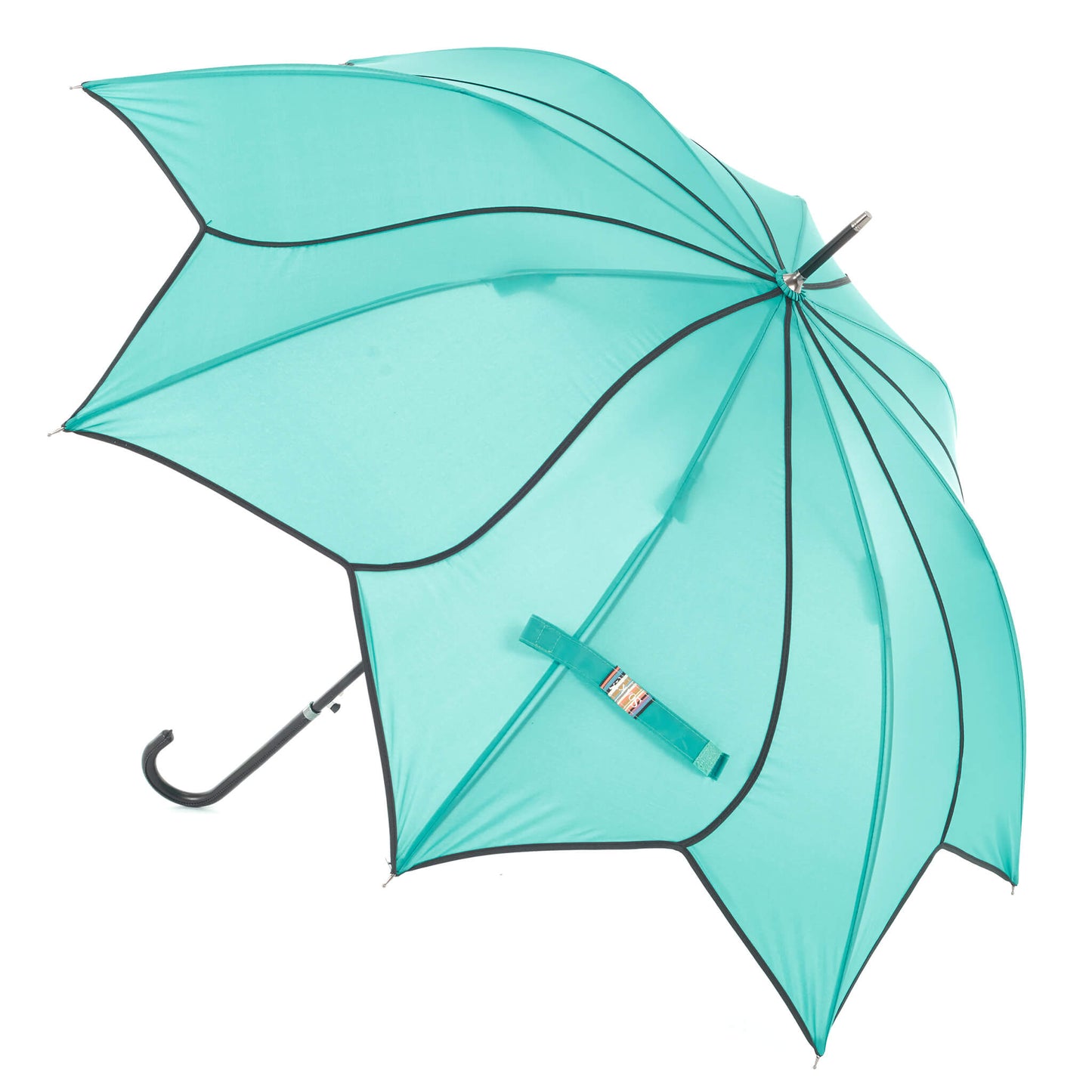 Swirl Umbrella in Teal