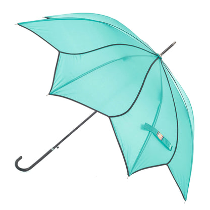 Swirl Umbrella in Teal