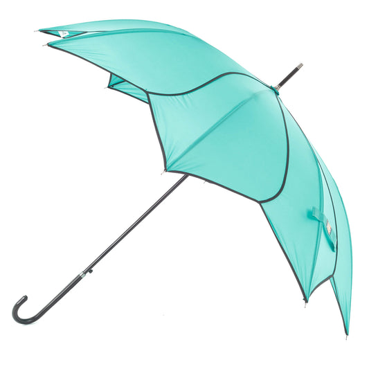 Swirl Umbrella in Teal