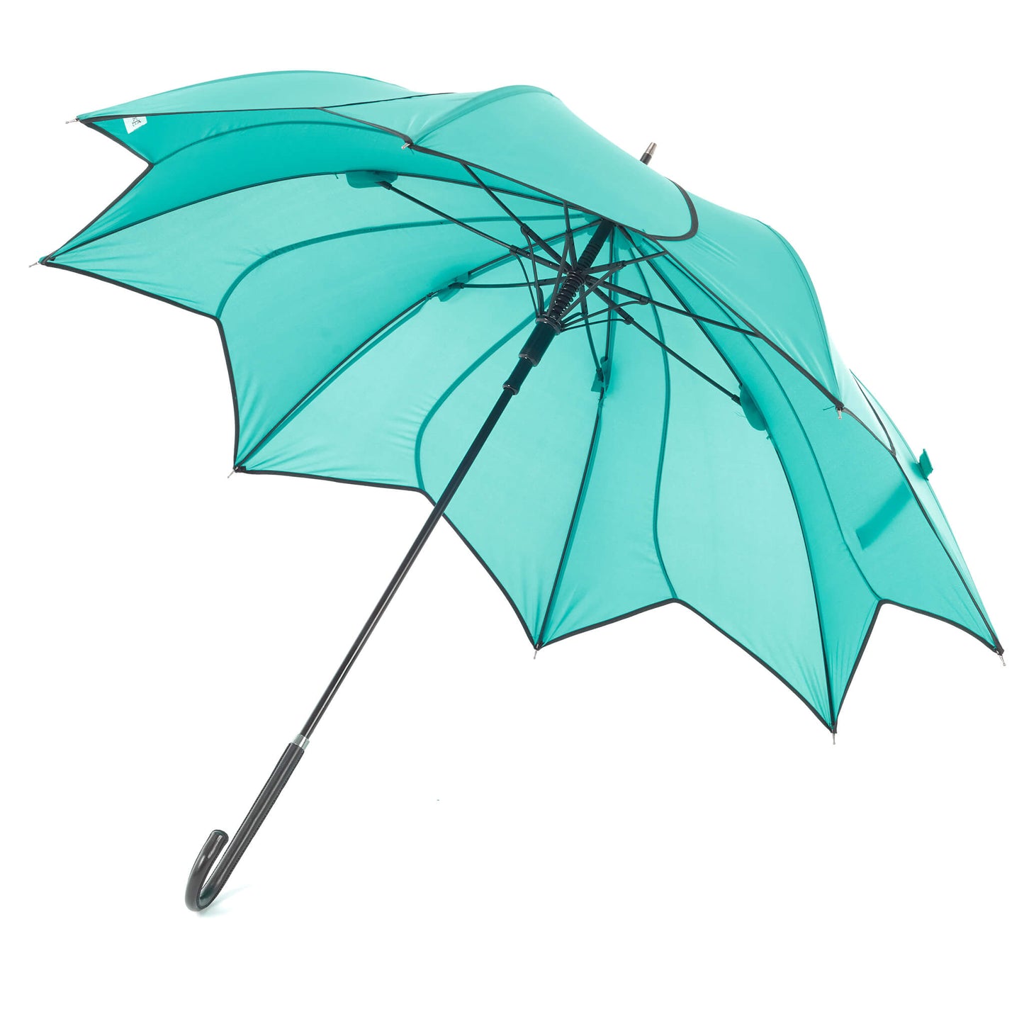 Swirl Umbrella in Teal