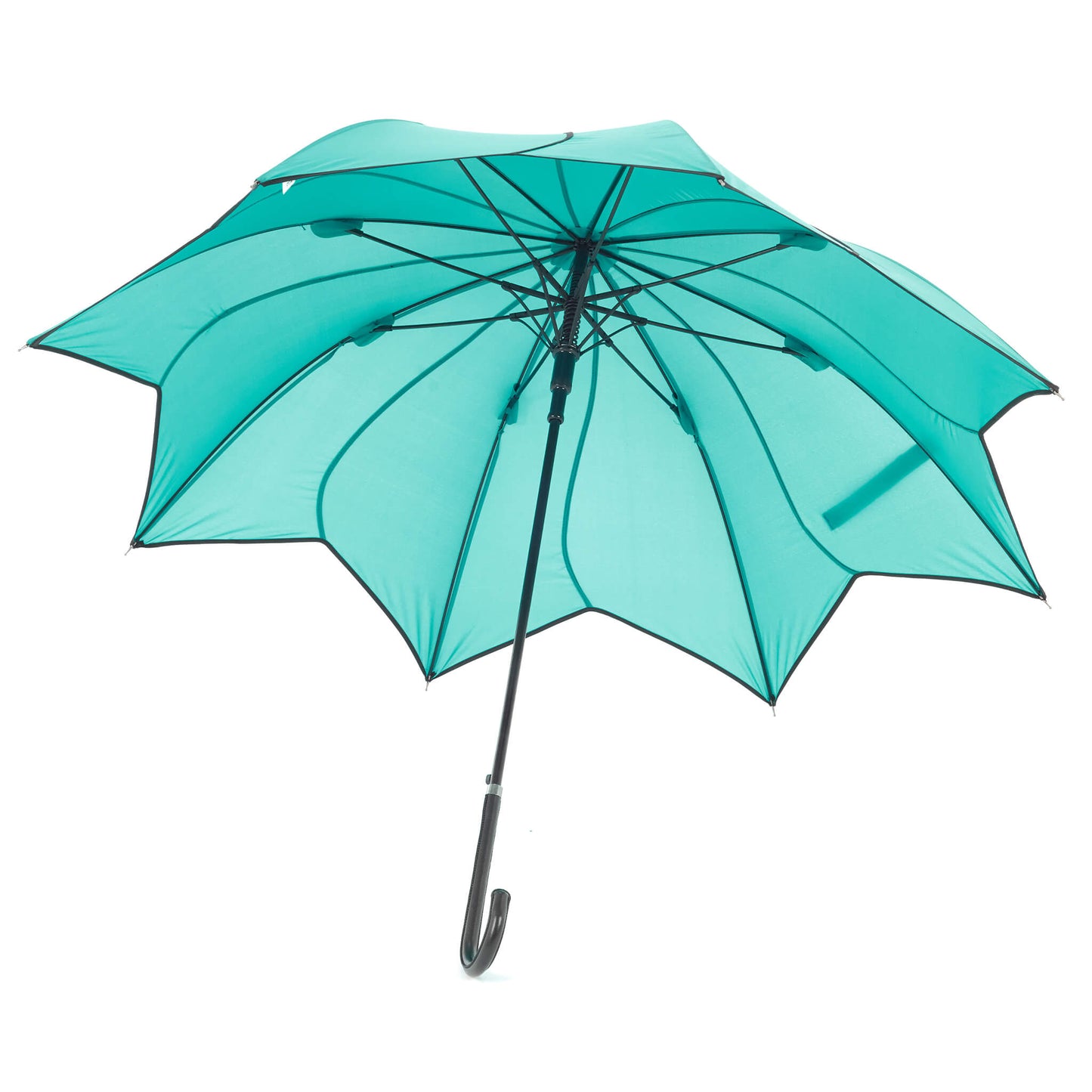 Swirl Umbrella in Teal