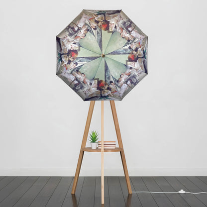 Umbrella Floor Lampstand Featuring Degas Ballet