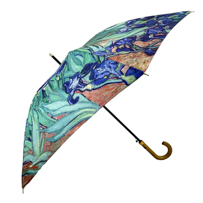 Storm King Art Umbrella Featuring Van Gogh "Irises" Design