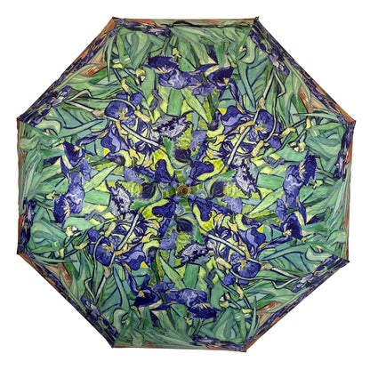 Umbrella Wall Light Featuring Van Gogh Irises