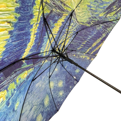 Storm King Art Umbrella Featuring Van Gogh "Starry Night Over the Rhone" Design