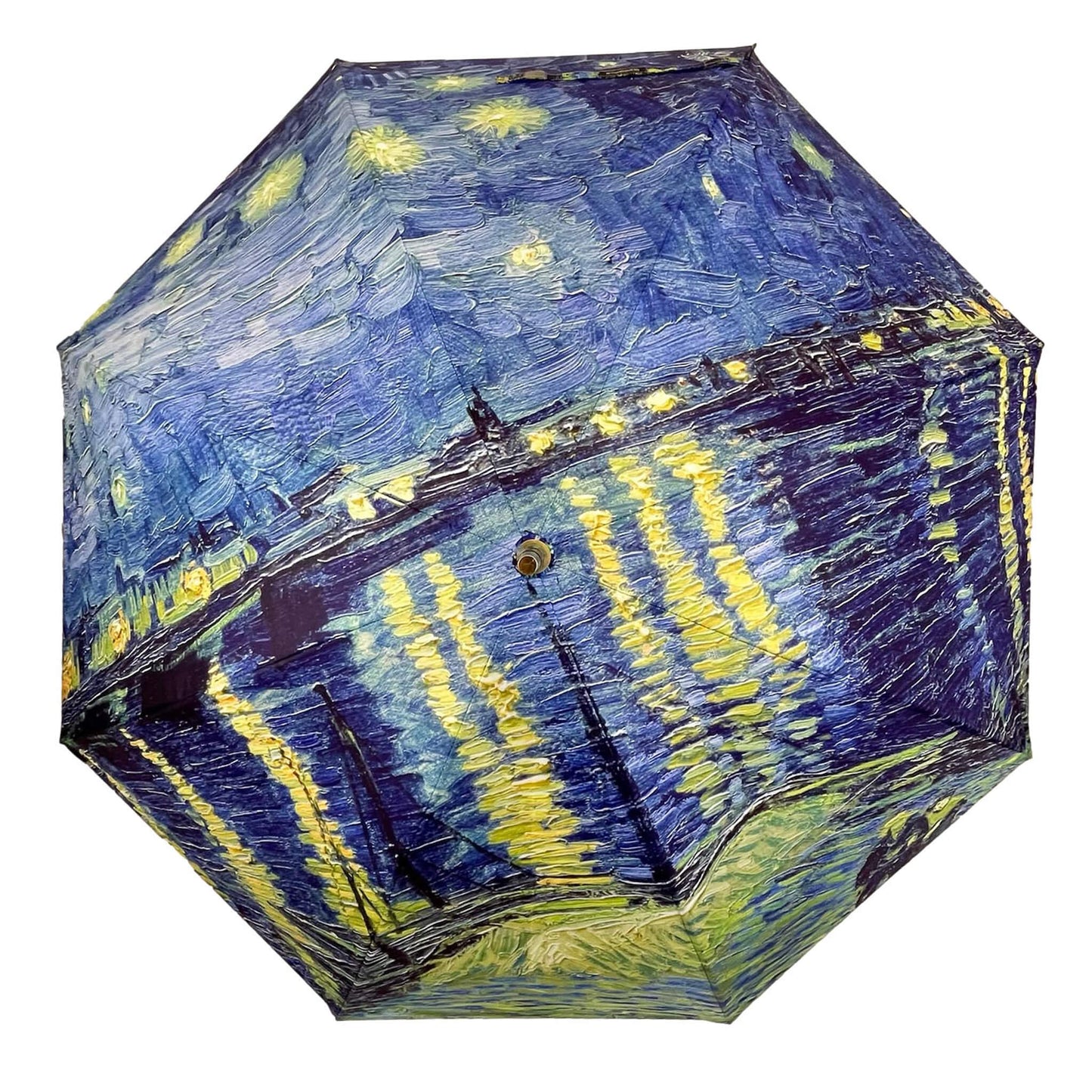 Umbrella Wall Light Featuring Van Gogh Over the Rhone