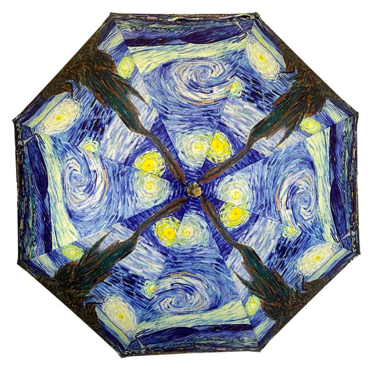 Storm King Art Umbrella Featuring Van Gogh "Starry Night" Design