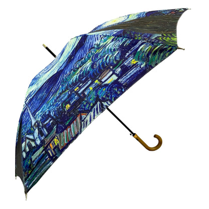 Storm King Art Umbrella Featuring Van Gogh "Starry Night" Design