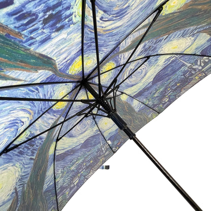 Storm King Art Umbrella Featuring Van Gogh "Starry Night" Design