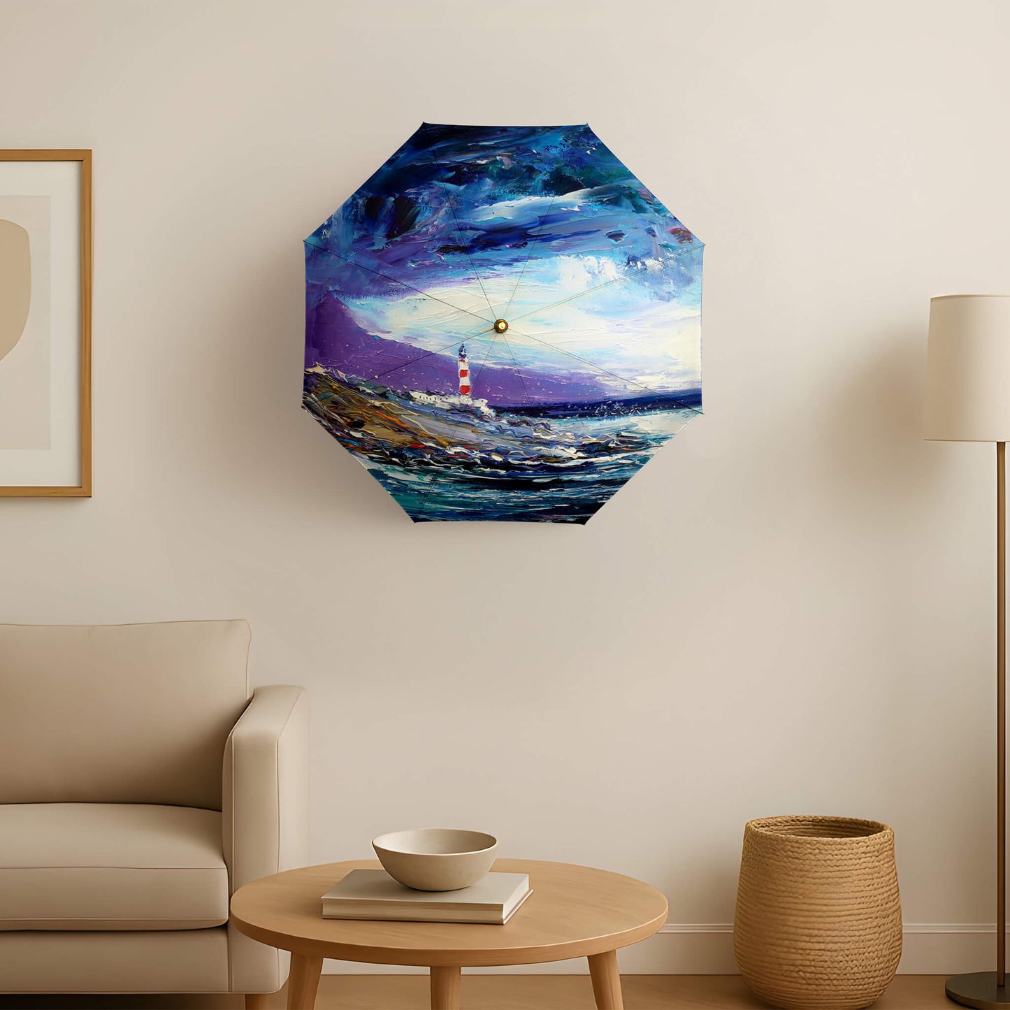 Custom Umbrella Wall Light