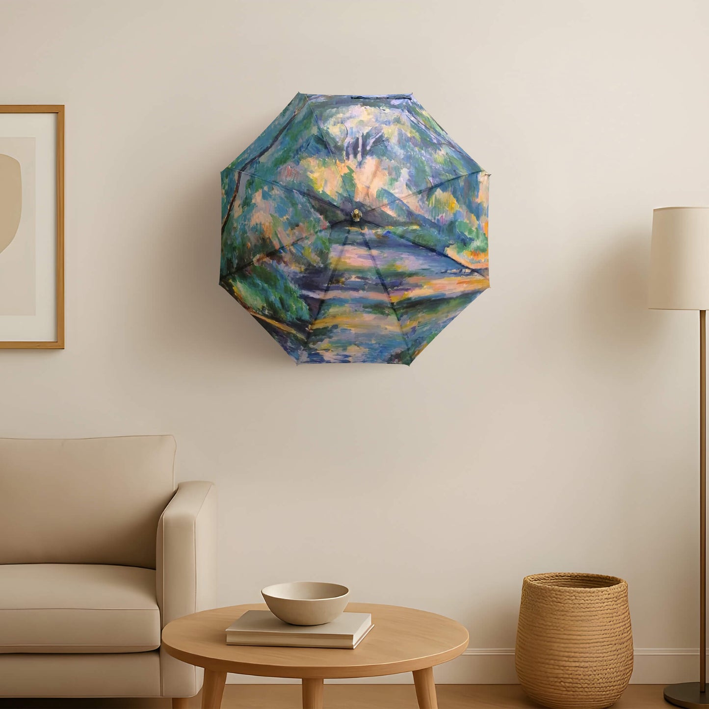 Umbrella Wall Light Featuring Cezanne The Brook