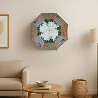 Umbrella Wall Light Featuring Monet Poppyfield
