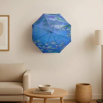 Umbrella Wall Light Featuring Monet Water Lillies