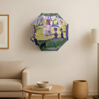 Umbrella Wall Light Featuring Seurat La Grande Jatte