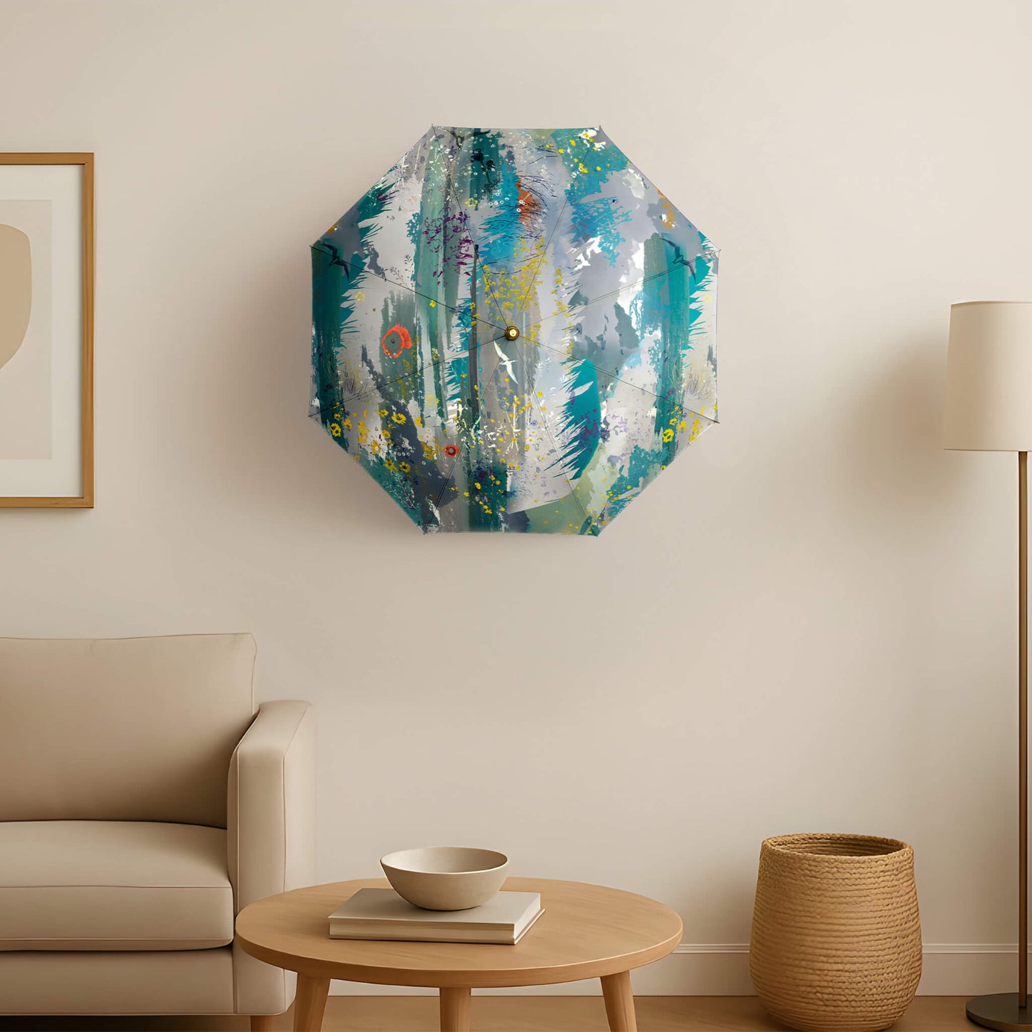 Custom Umbrella Wall Light